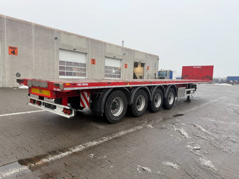 KEL-BERG Flatbed / Flachbettauflieger / Ladtrailer - Åben sættevogn: billede 3 KEL-BERG Flatbed / Flachbettauflieger / Ladtrailer - Åben sættevogn: billede 3