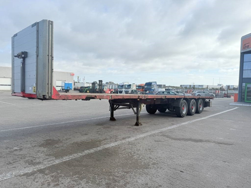 Åben sættevogn KEL-BERG Flatbed / Flachbettauflieger / Ladtrailer: billede 7
