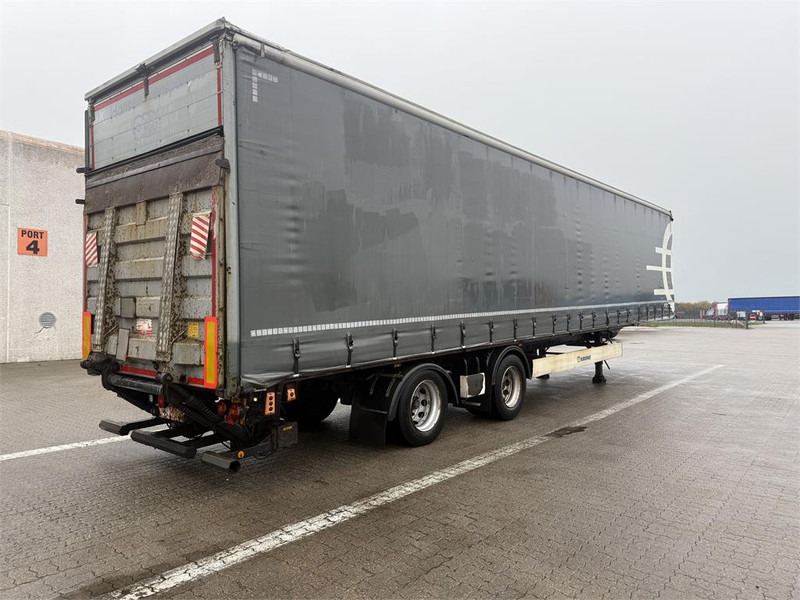 Krone 2 aks. gardintrailer - Sættevogn: billede 5 Krone 2 aks. gardintrailer - Sættevogn: billede 5