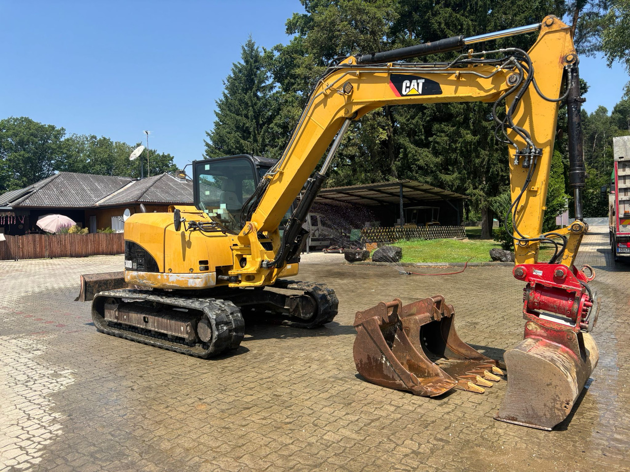 CATERPILLAR 308 D - Minigravemaskine: billede 4 CATERPILLAR 308 D - Minigravemaskine: billede 4
