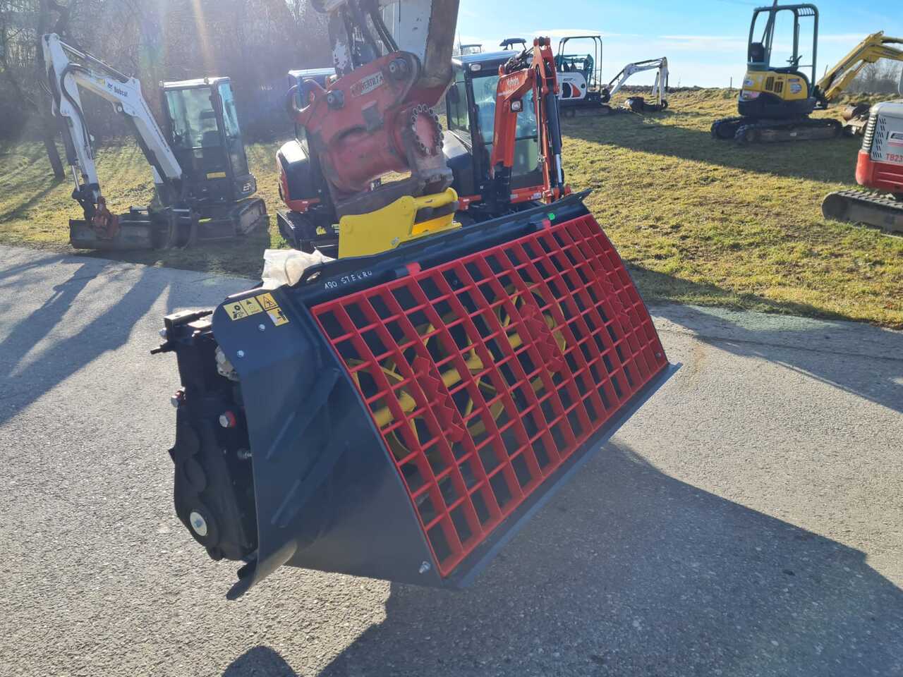 Concrete mixing bucket 180 cm for Excavator - Skovl for Bæltegravemaskine: billede 2 Concrete mixing bucket 180 cm for Excavator - Skovl for Bæltegravemaskine: billede 2