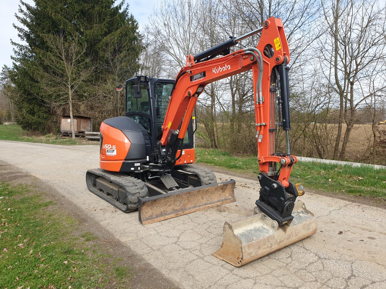 KUBOTA U 50-5 - Minigravemaskine: billede 4 KUBOTA U 50-5 - Minigravemaskine: billede 4