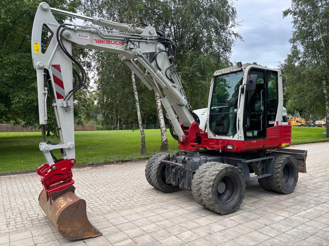 TAKEUCHI TB 295 W - Hjulgravemaskine: billede 3 TAKEUCHI TB 295 W - Hjulgravemaskine: billede 3