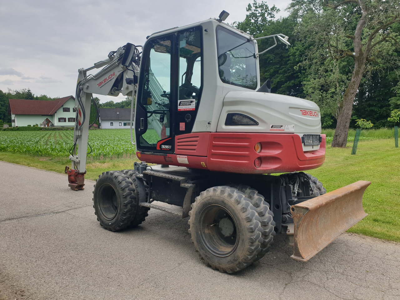 TAKEUCHI TB 295W - Hjulgravemaskine: billede 5 TAKEUCHI TB 295W - Hjulgravemaskine: billede 5