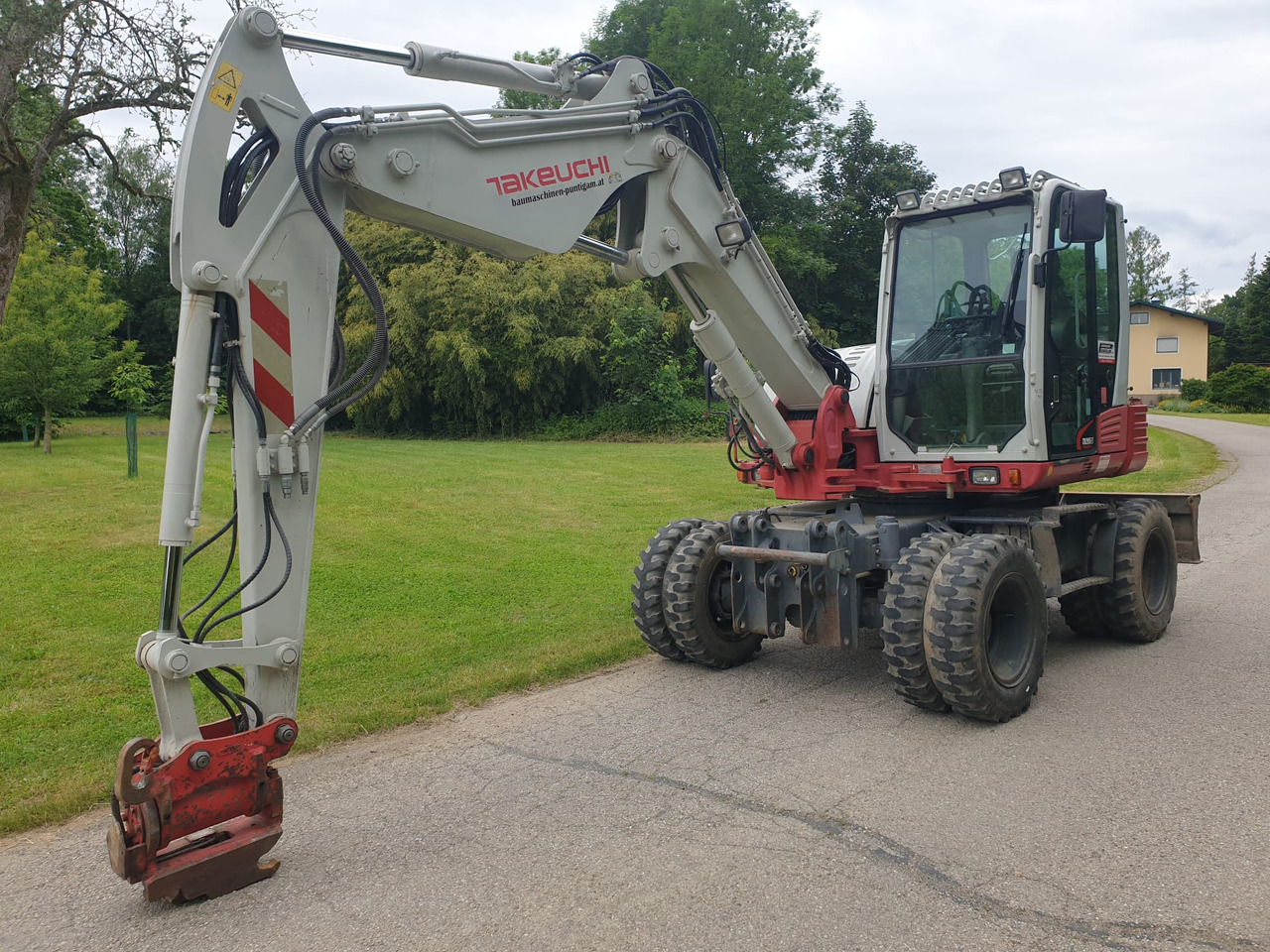 TAKEUCHI TB 295W - Hjulgravemaskine: billede 3 TAKEUCHI TB 295W - Hjulgravemaskine: billede 3