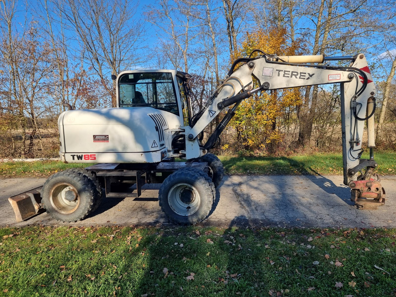 TEREX TW 85 - Hjulgravemaskine: billede 2 TEREX TW 85 - Hjulgravemaskine: billede 2