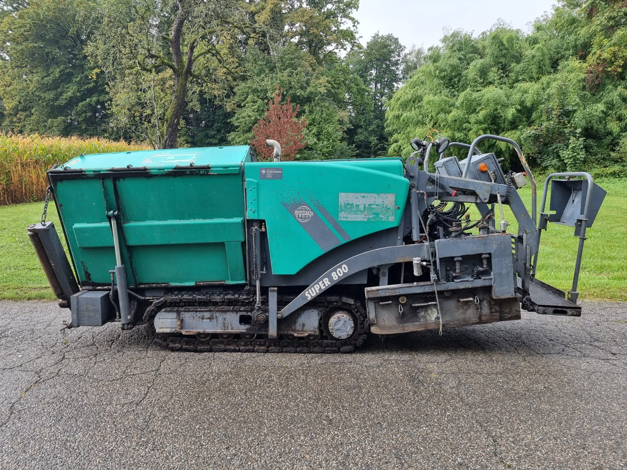 VÖGELE Super 800 - Asfaltudlægger: billede 1 VÖGELE Super 800 - Asfaltudlægger: billede 1