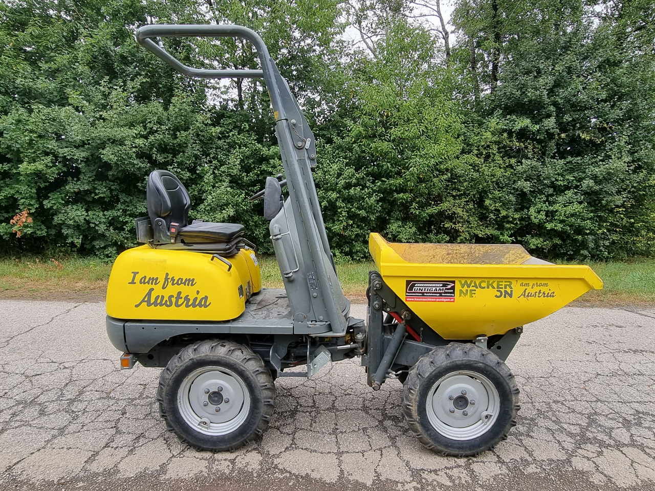 WACKER Neuson 1001 - Mini Tipvogn: billede 4 WACKER Neuson 1001 - Mini Tipvogn: billede 4
