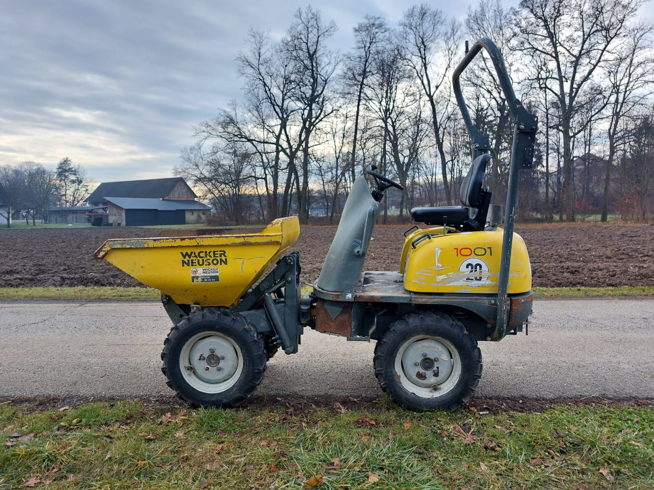 WACKER Neuson 1001 - Mini Tipvogn: billede 1 WACKER Neuson 1001 - Mini Tipvogn: billede 1