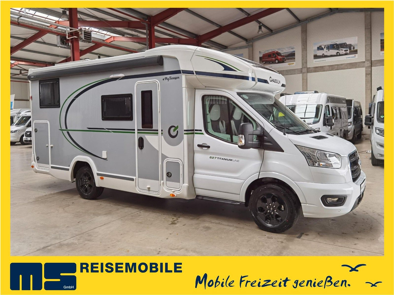 Chausson 627 TITANIUM / - 2026 - / EINZELBETTEN & HUBBETT - Delintegreret autocamper: billede 1 Chausson 627 TITANIUM / - 2026 - / EINZELBETTEN & HUBBETT - Delintegreret autocamper: billede 1
