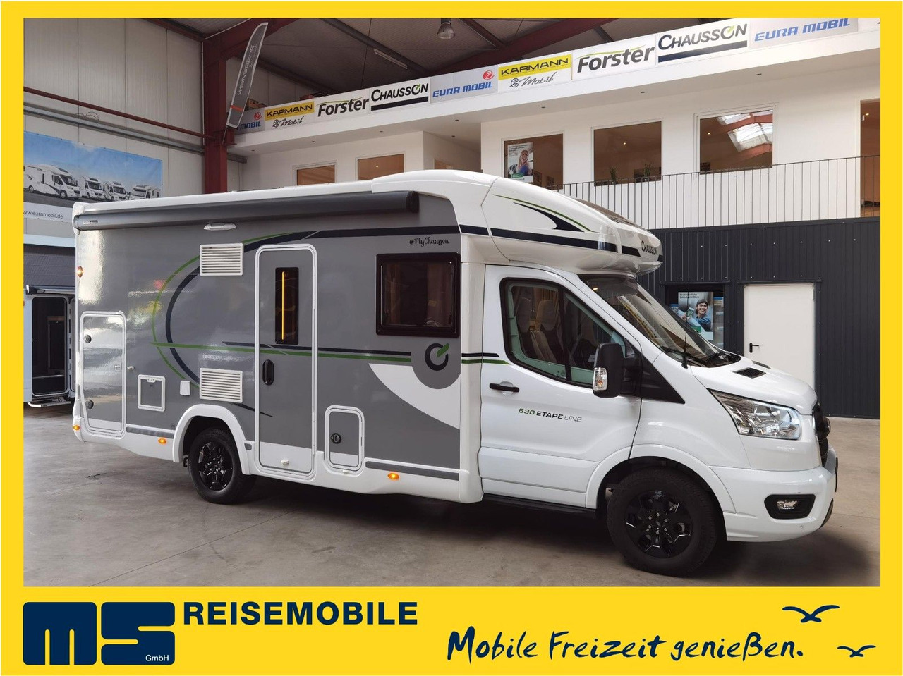 Chausson 630 TITANIUM / - 2026 - / EINZEL.- HUBBETTEN - Delintegreret autocamper: billede 1 Chausson 630 TITANIUM / - 2026 - / EINZEL.- HUBBETTEN - Delintegreret autocamper: billede 1