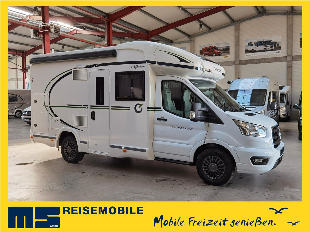 Chausson 650 FIRST LINE /-2025-/ARCTIC-PAKET/ XXL-HUBBETT - Delintegreret autocamper: billede 1 Chausson 650 FIRST LINE /-2025-/ARCTIC-PAKET/ XXL-HUBBETT - Delintegreret autocamper: billede 1