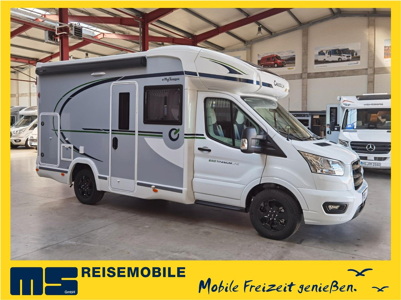 Chausson 650 TITANIUM / - 2026 - / NUR 6.39 M. / HUBBETT - Delintegreret autocamper: billede 1 Chausson 650 TITANIUM / - 2026 - / NUR 6.39 M. / HUBBETT - Delintegreret autocamper: billede 1