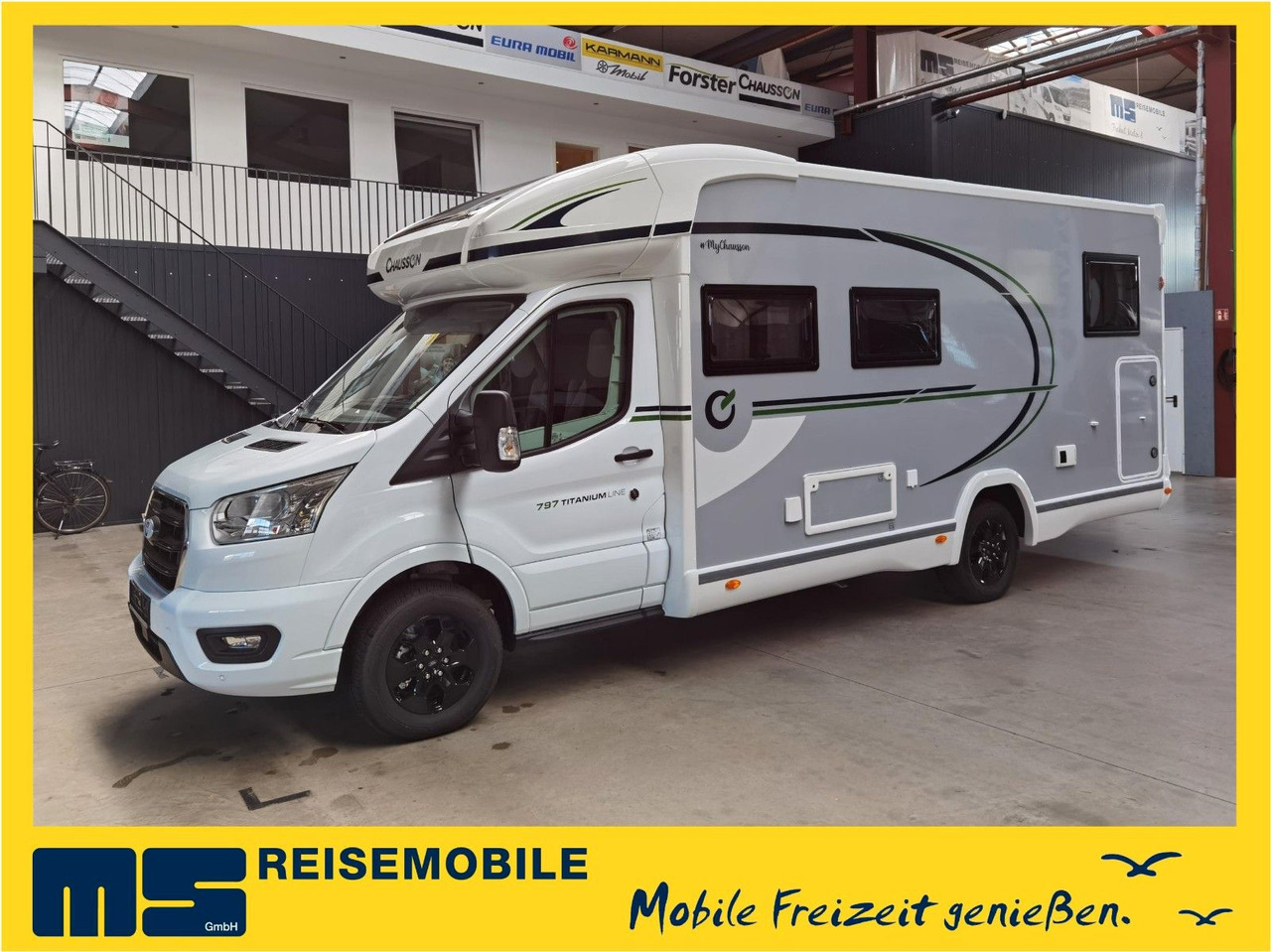 Chausson 797 TITANIUM / -2026- / 165PS- 8G. / 4.1T. / AHK - Delintegreret autocamper: billede 1 Chausson 797 TITANIUM / -2026- / 165PS- 8G. / 4.1T. / AHK - Delintegreret autocamper: billede 1