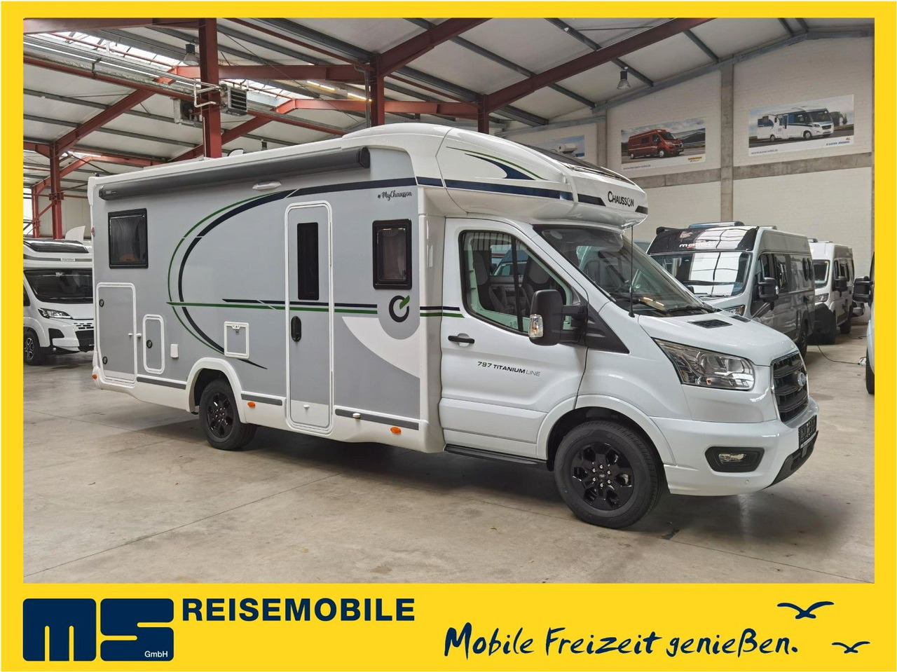 Chausson 797 TITANIUM / -2026- / 165PS-8G. / EINZELBETTEN - Delintegreret autocamper: billede 1 Chausson 797 TITANIUM / -2026- / 165PS-8G. / EINZELBETTEN - Delintegreret autocamper: billede 1