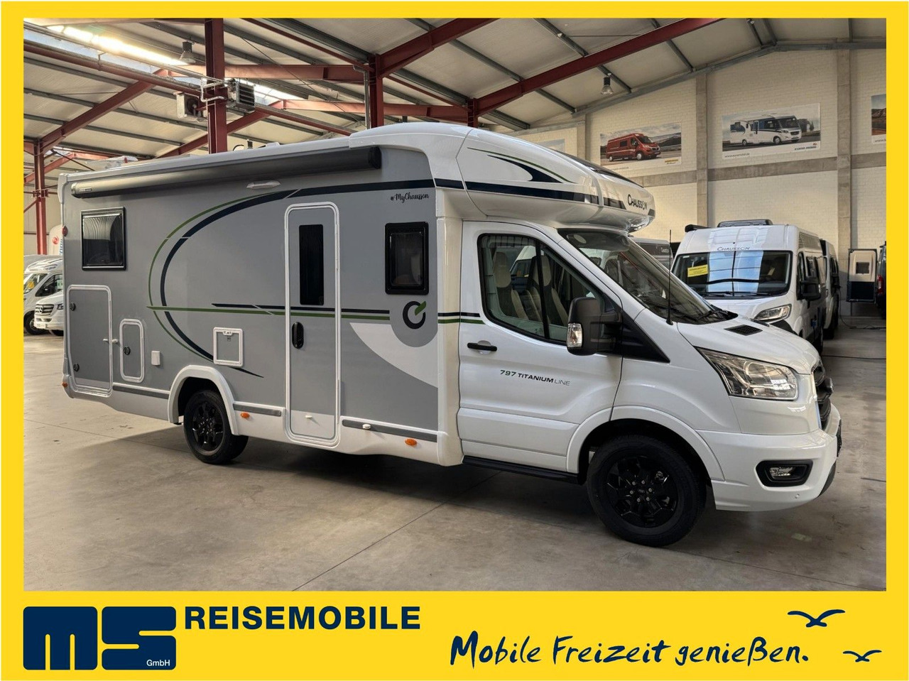 Chausson 797 TITANIUM /-2026- / 4.1T. / ALDEN SAT- ANLAGE - Delintegreret autocamper: billede 1 Chausson 797 TITANIUM /-2026- / 4.1T. / ALDEN SAT- ANLAGE - Delintegreret autocamper: billede 1