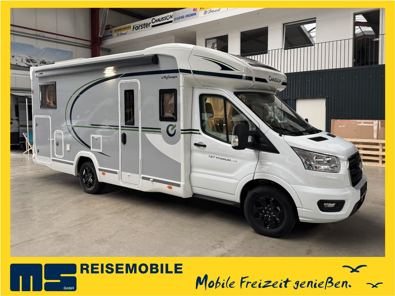 Chausson 797 TITANIUM / - 2026 - / 4.1T. / EINZELBETTEN - Delintegreret autocamper: billede 1 Chausson 797 TITANIUM / - 2026 - / 4.1T. / EINZELBETTEN - Delintegreret autocamper: billede 1