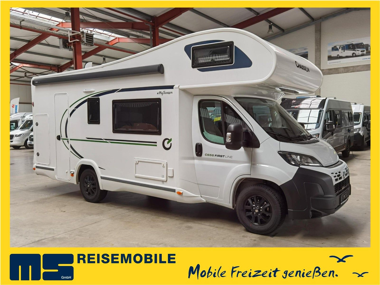 Chausson C 656 FIRST LINE /-2025- / 140PS / ETAGENBETTEN - Autocamper med alkove: billede 1 Chausson C 656 FIRST LINE /-2025- / 140PS / ETAGENBETTEN - Autocamper med alkove: billede 1