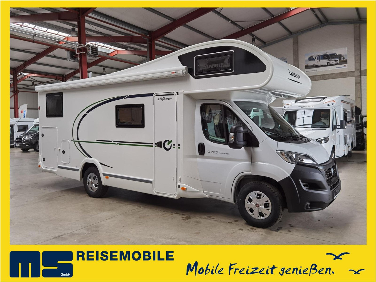 Chausson C 727 FIRST LINE /140PS / EINZELBETTEN & ALKOVEN - Autocamper med alkove: billede 1 Chausson C 727 FIRST LINE /140PS / EINZELBETTEN & ALKOVEN - Autocamper med alkove: billede 1