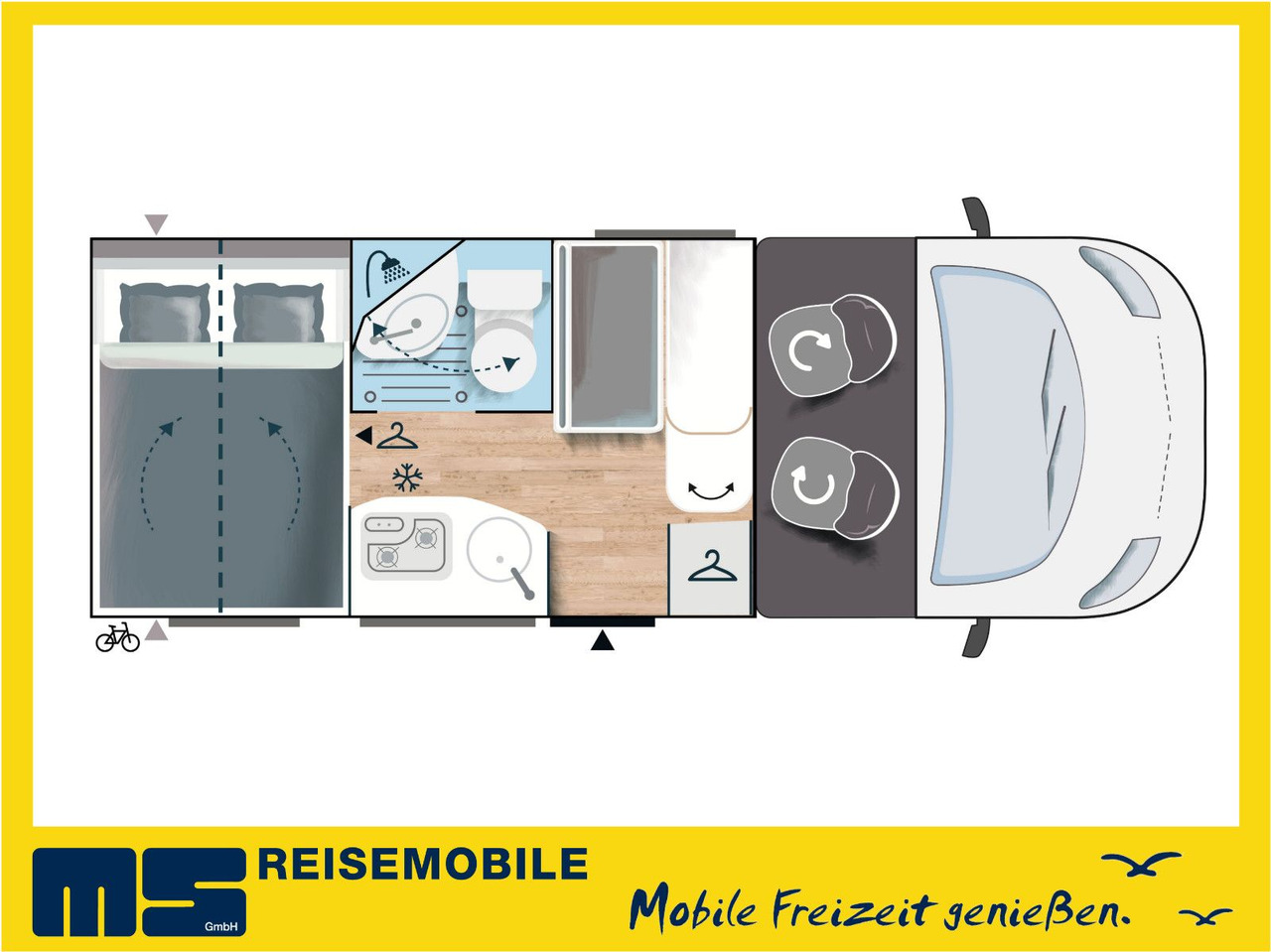 Chausson S 514 SPORT LINE / - 2026 - / HECKBETT & GARAGE - Delintegreret autocamper: billede 2 Chausson S 514 SPORT LINE / - 2026 - / HECKBETT & GARAGE - Delintegreret autocamper: billede 2