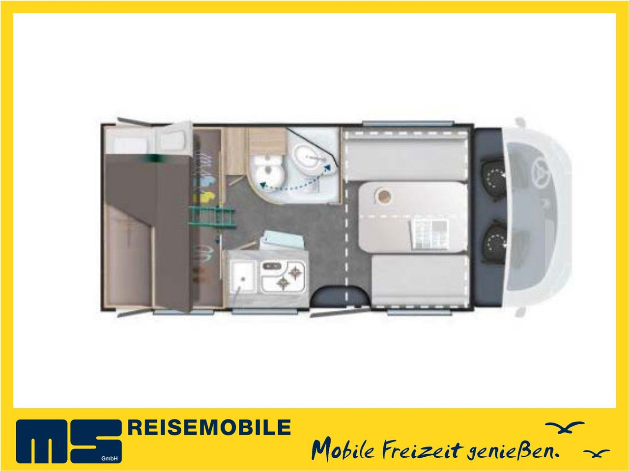 Chausson S 614 SPORT LINE / - 2026 - / HECKBETT & HUBBETT - Delintegreret autocamper: billede 2 Chausson S 614 SPORT LINE / - 2026 - / HECKBETT & HUBBETT - Delintegreret autocamper: billede 2