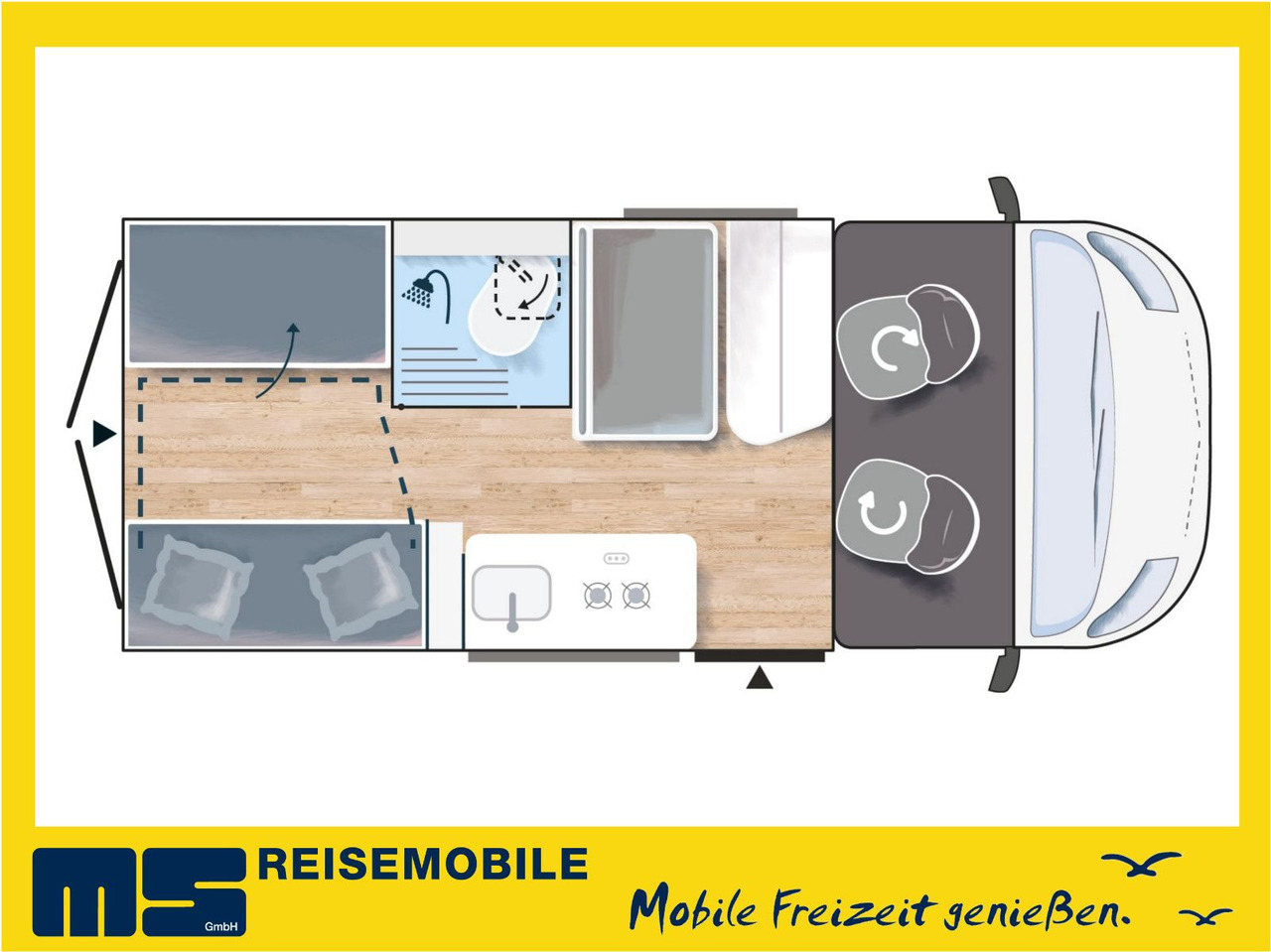 Chausson V594S FIRST LINE/ -2026- / 140PS- 8G. AUTOMATIK - Camper van: billede 2 Chausson V594S FIRST LINE/ -2026- / 140PS- 8G. AUTOMATIK - Camper van: billede 2