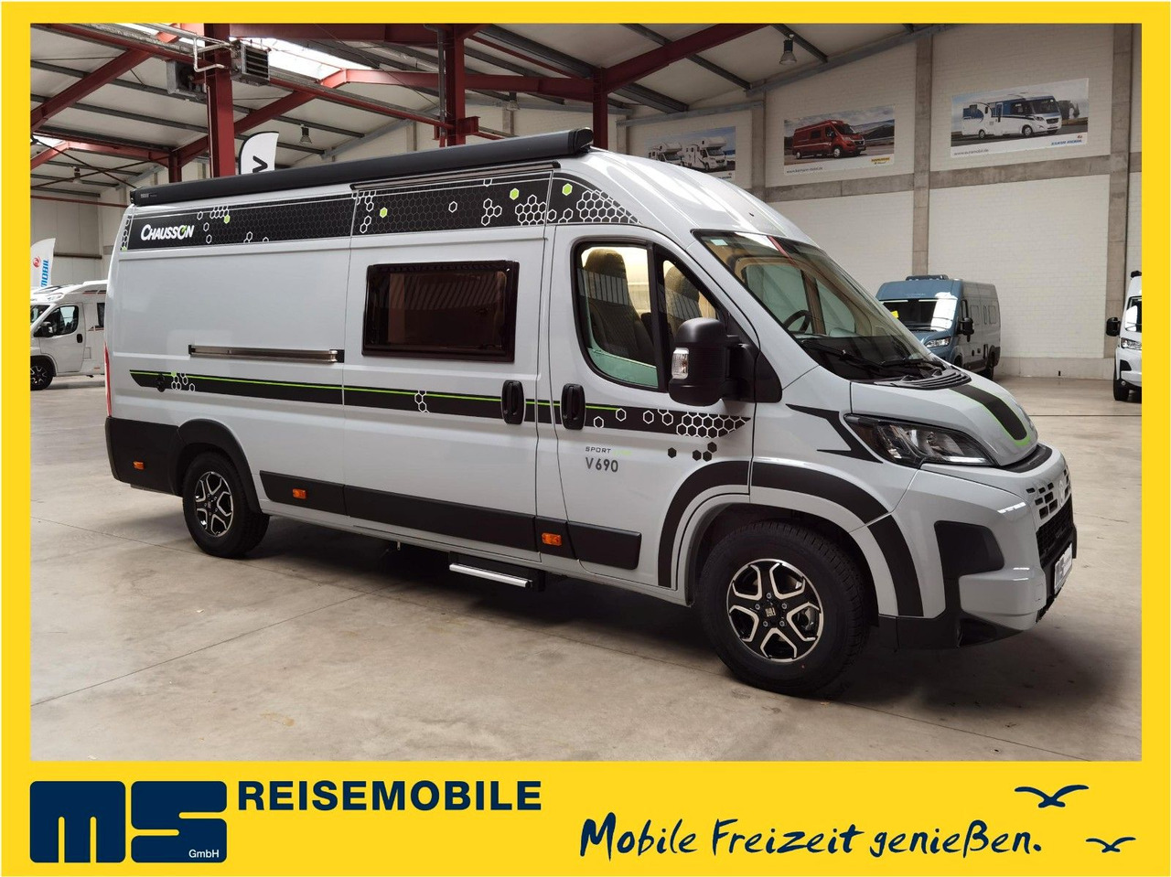 Chausson V690 SPORT LINE / -2026- / XXL-HUBBETT E-BIKE GA - Camper van: billede 1 Chausson V690 SPORT LINE / -2026- / XXL-HUBBETT E-BIKE GA - Camper van: billede 1