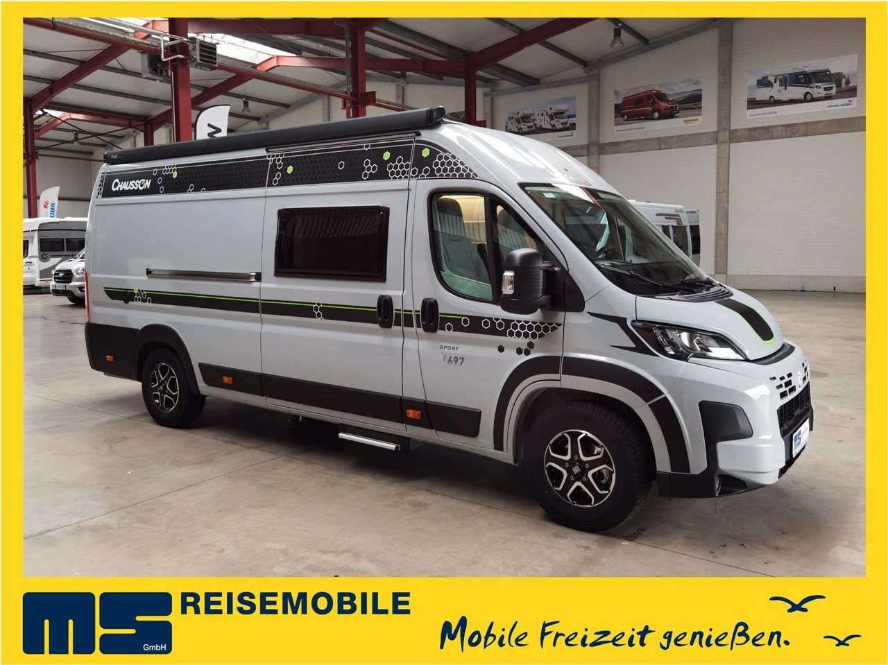 Chausson V697 SPORT LINE / -2026- / 140-8G./ EINZELBETTEN - Camper van: billede 1 Chausson V697 SPORT LINE / -2026- / 140-8G./ EINZELBETTEN - Camper van: billede 1