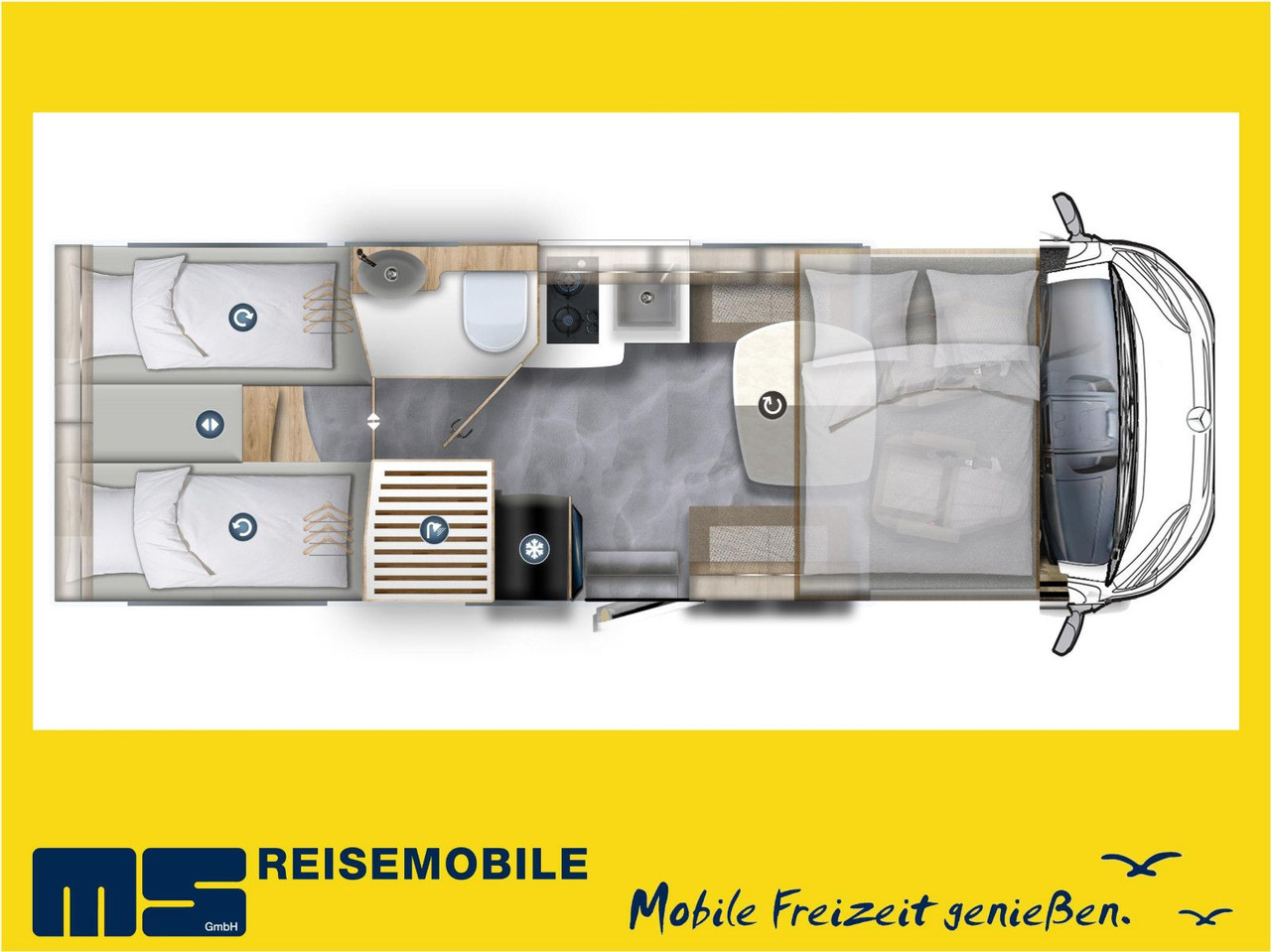 Eura Mobil INTEGRA LINE GT 726 EF / MB 170PS-9G / MOD.2026 - Helintegreret autocamper: billede 1 Eura Mobil INTEGRA LINE GT 726 EF / MB 170PS-9G / MOD.2026 - Helintegreret autocamper: billede 1