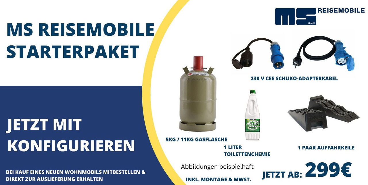 Delintegreret autocamper Eura Mobil PROFILA T 675 SB/MODELL 2025-140PS-SEITENBETT: billede 9