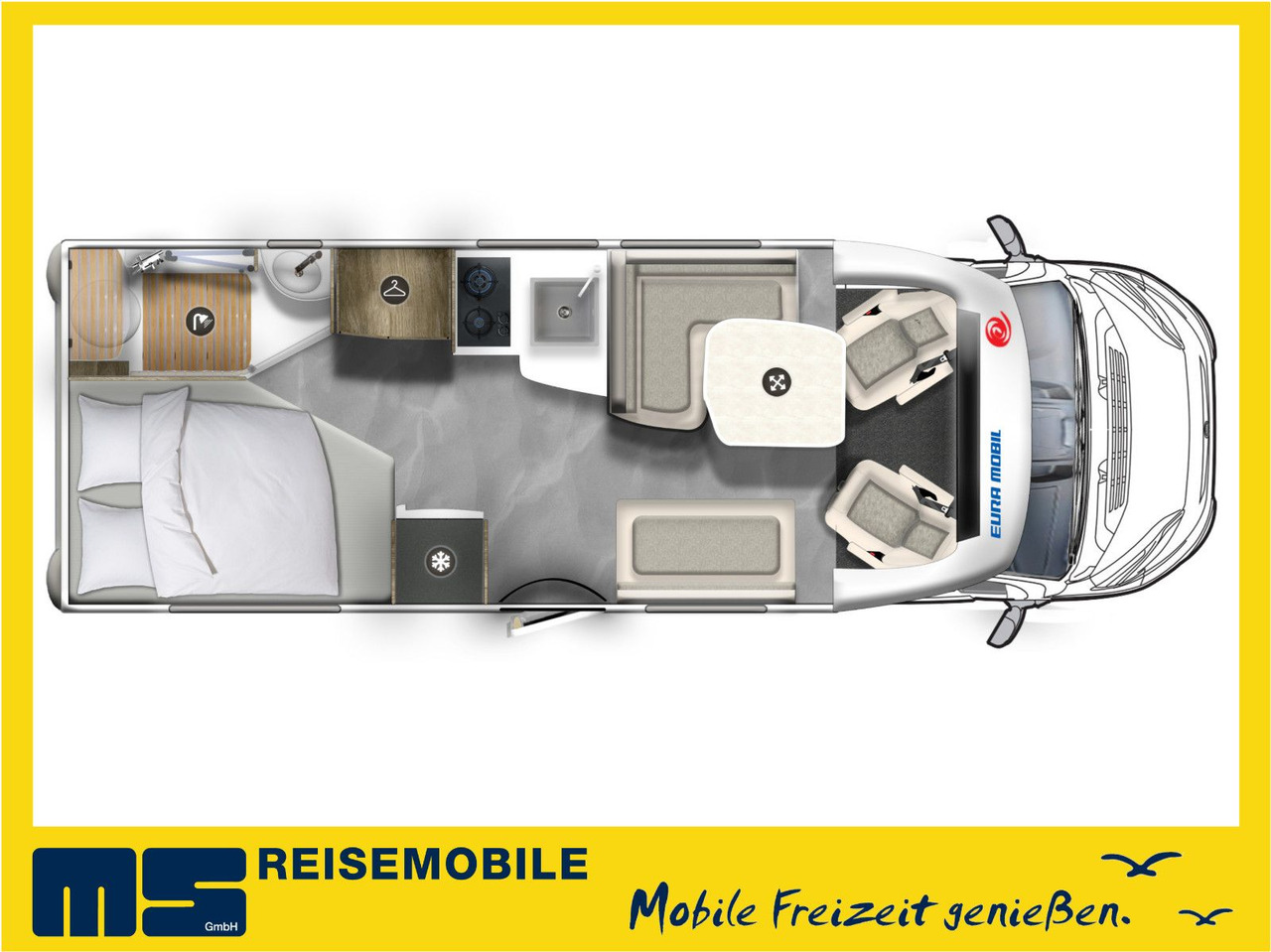 Eura Mobil PROFILA T 675 SB/MODELL 2025-140PS-SEITENBETT - Delintegreret autocamper: billede 1 Eura Mobil PROFILA T 675 SB/MODELL 2025-140PS-SEITENBETT - Delintegreret autocamper: billede 1