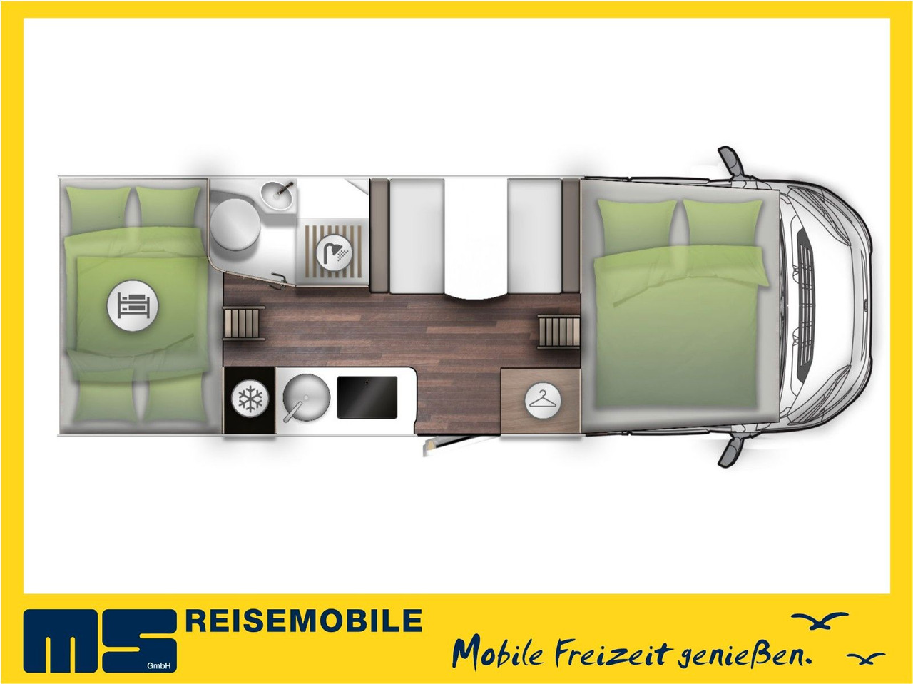 Forster A 699 DVB / -2026- / 165PS-8G AUTOMATIK - Autocamper med alkove: billede 2 Forster A 699 DVB / -2026- / 165PS-8G AUTOMATIK - Autocamper med alkove: billede 2