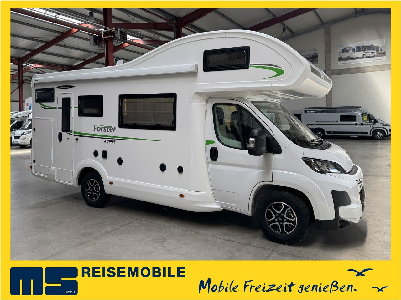 Forster A 699 VB / Modell 2025 / 140PS  / AUTOMATIK - Autocamper med alkove: billede 1 Forster A 699 VB / Modell 2025 / 140PS  / AUTOMATIK - Autocamper med alkove: billede 1