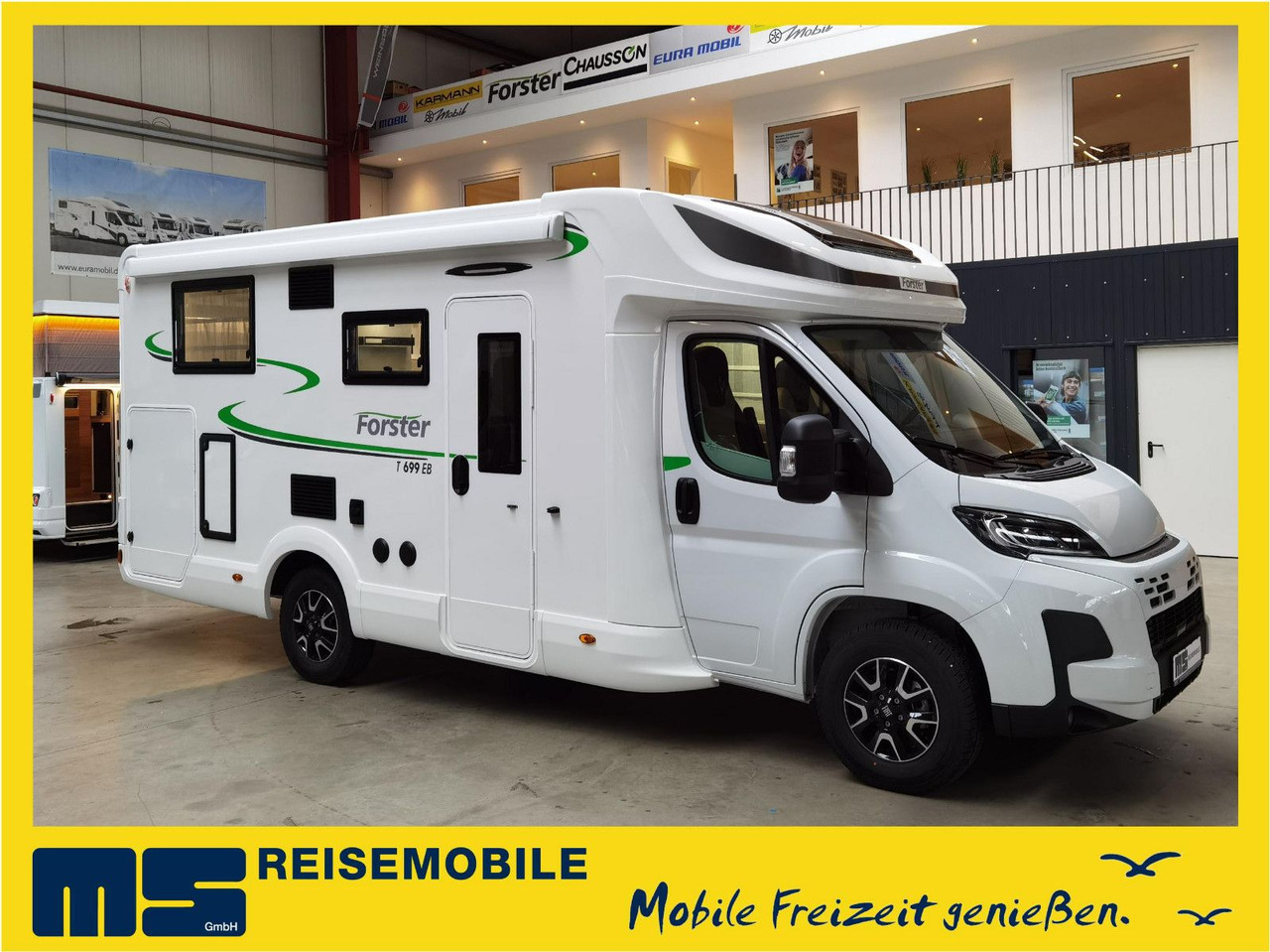 Forster T 699 EB /-2025-/ 140PS/ EINZELBETTEN & HUBBETT - Delintegreret autocamper: billede 1 Forster T 699 EB /-2025-/ 140PS/ EINZELBETTEN & HUBBETT - Delintegreret autocamper: billede 1