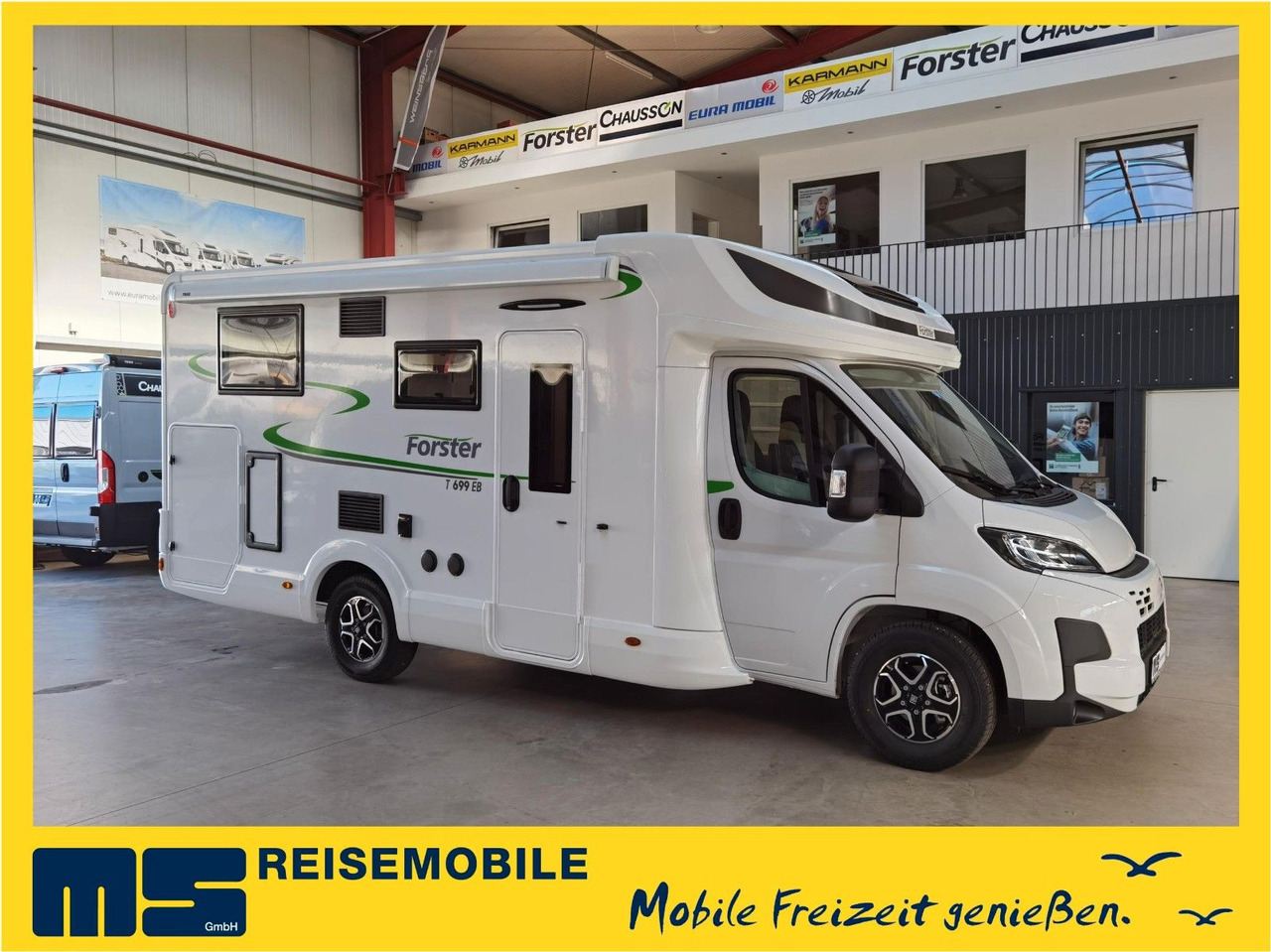 Forster T 699 EB / -2025- / EINZELBETTEN / 140-AUTOMATIK - Delintegreret autocamper: billede 1 Forster T 699 EB / -2025- / EINZELBETTEN / 140-AUTOMATIK - Delintegreret autocamper: billede 1