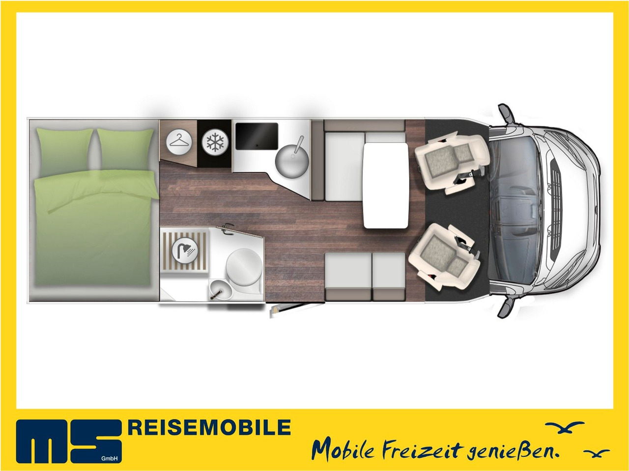 Forster T 699 HB / 140PS / HUBBETT & HECKBETT - Delintegreret autocamper: billede 2 Forster T 699 HB / 140PS / HUBBETT & HECKBETT - Delintegreret autocamper: billede 2