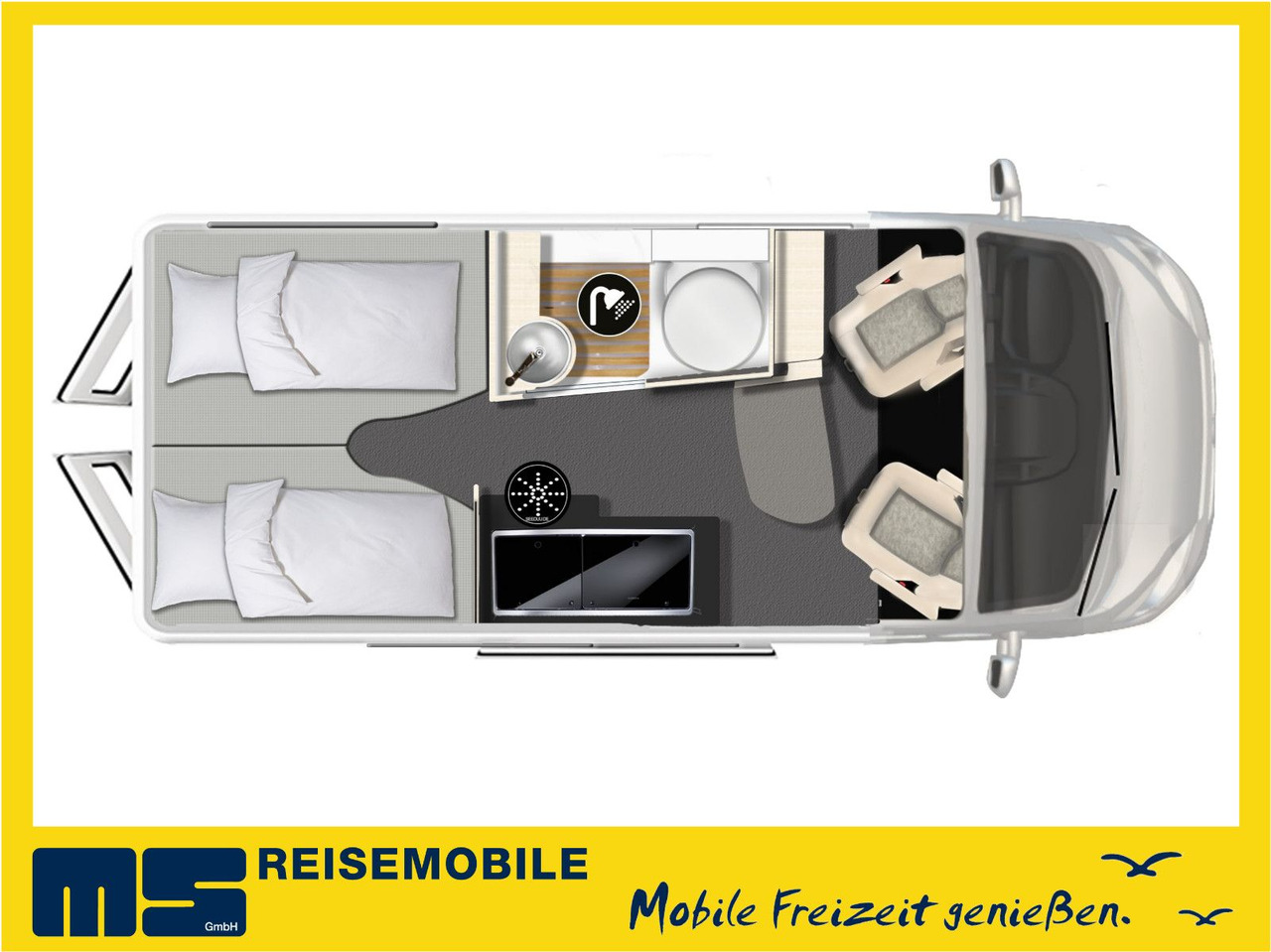 Karmann DEXTER 600 /- 2026-/ 8G.AUTOMATIK/ EINZELBETTEN - Camper van: billede 2 Karmann DEXTER 600 /- 2026-/ 8G.AUTOMATIK/ EINZELBETTEN - Camper van: billede 2