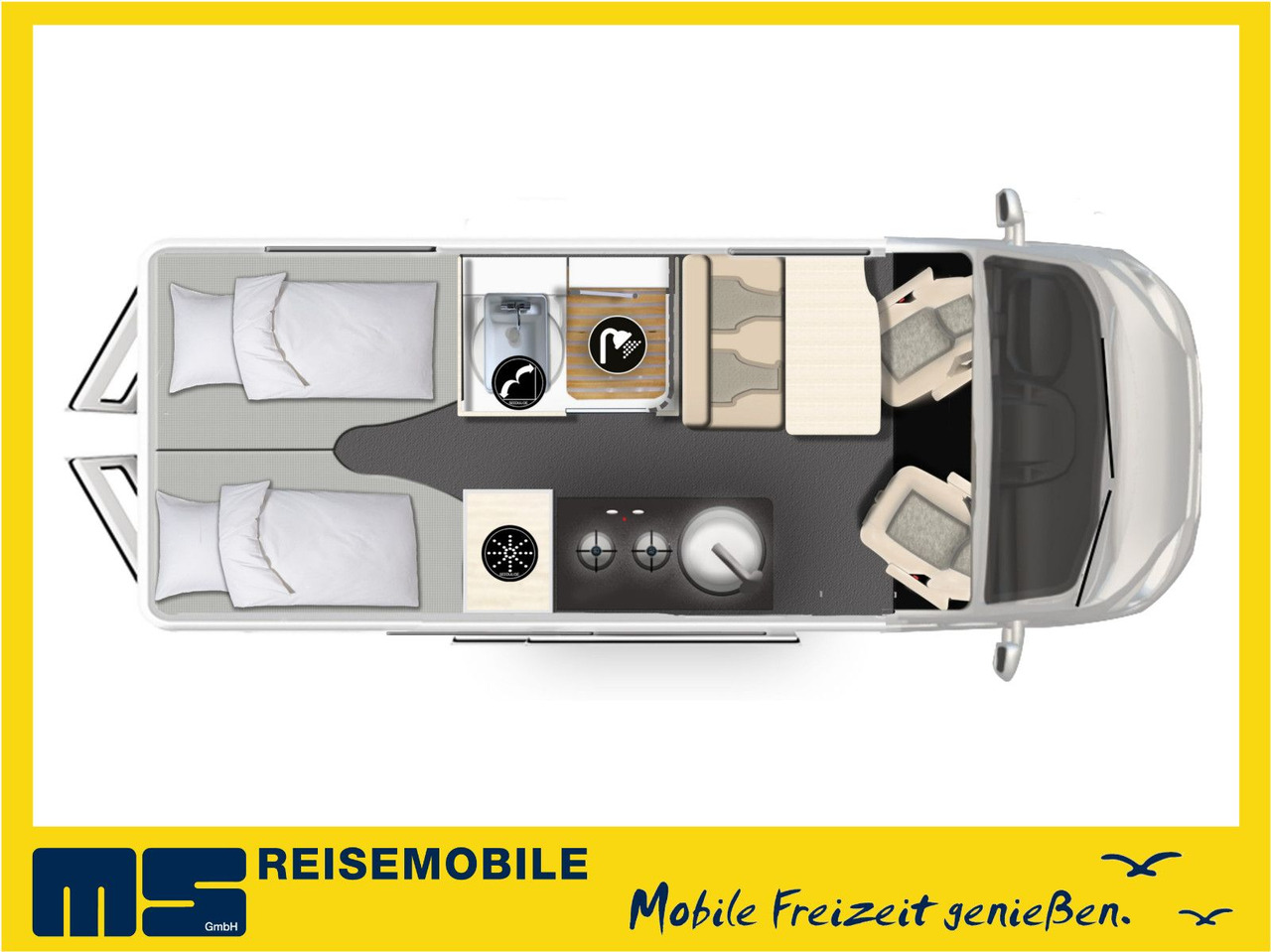 Karmann DEXTER 625 / MODELL 2026 / EINZELBETTEN - Camper van: billede 1 Karmann DEXTER 625 / MODELL 2026 / EINZELBETTEN - Camper van: billede 1