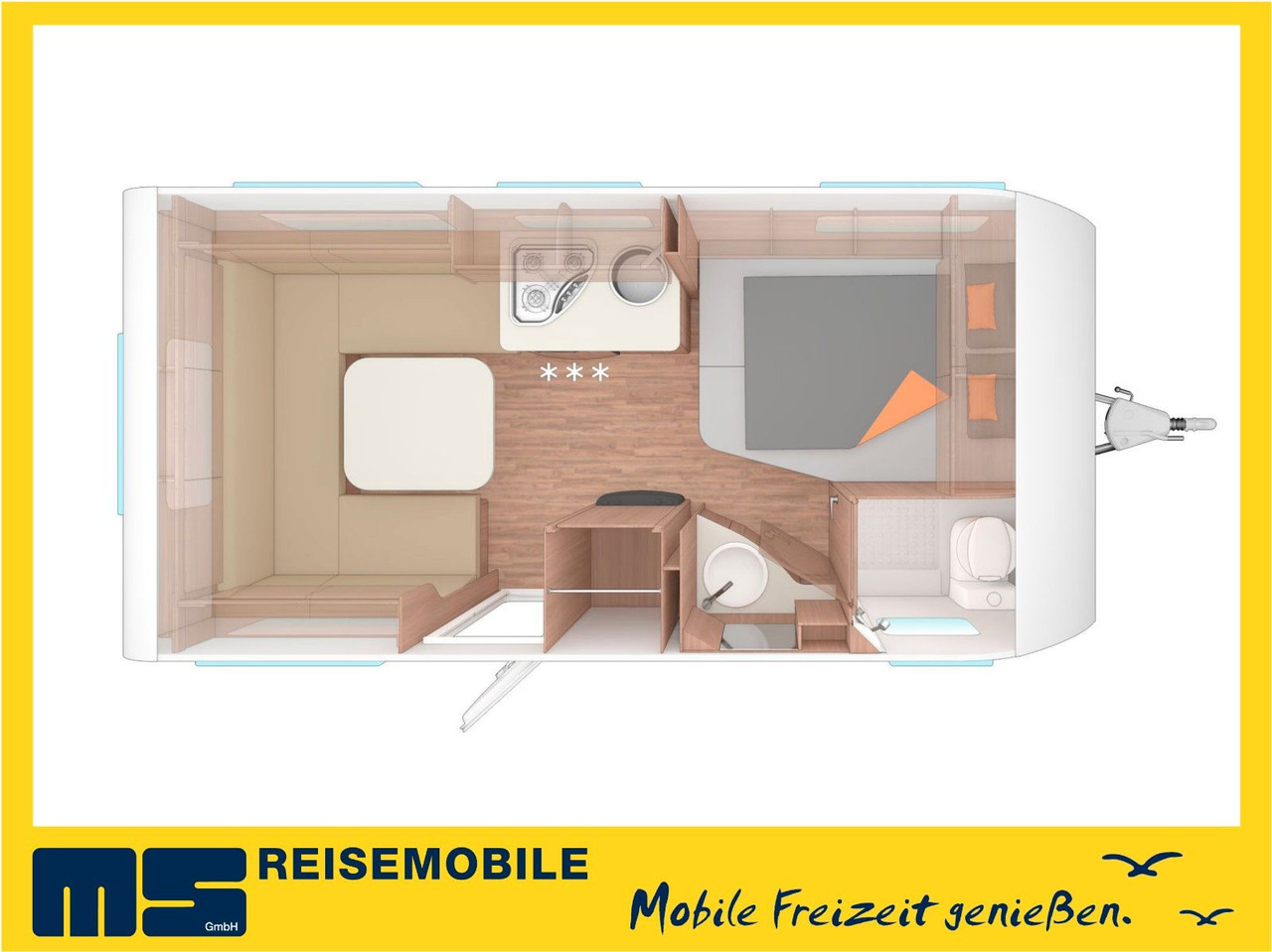 Weinsberg CARAONE 450 FU / -2026- / ADVANCED & SMART PAKET - Campingvogn: billede 2 Weinsberg CARAONE 450 FU / -2026- / ADVANCED & SMART PAKET - Campingvogn: billede 2