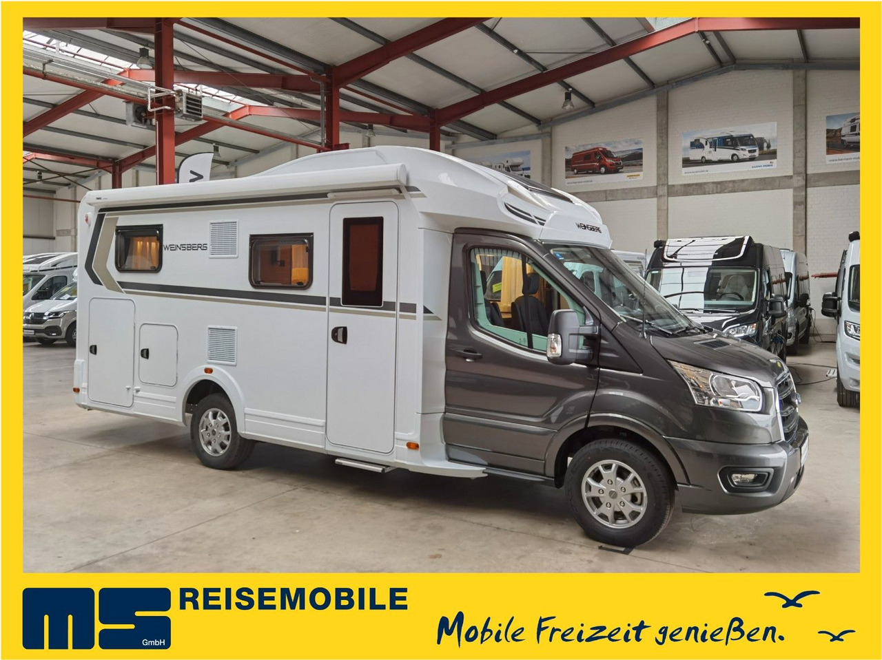 Delintegreret autocamper Weinsberg CARASUITE 650 MEG /155PS /EINZELBETTEN & HUBBETT: billede 1