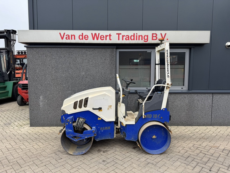 Hamm HD 10 VV Trilwals / Road Roller / Tandemwalze 2015 Kubota Diesel - Tromle: billede 1 Hamm HD 10 VV Trilwals / Road Roller / Tandemwalze 2015 Kubota Diesel - Tromle: billede 1