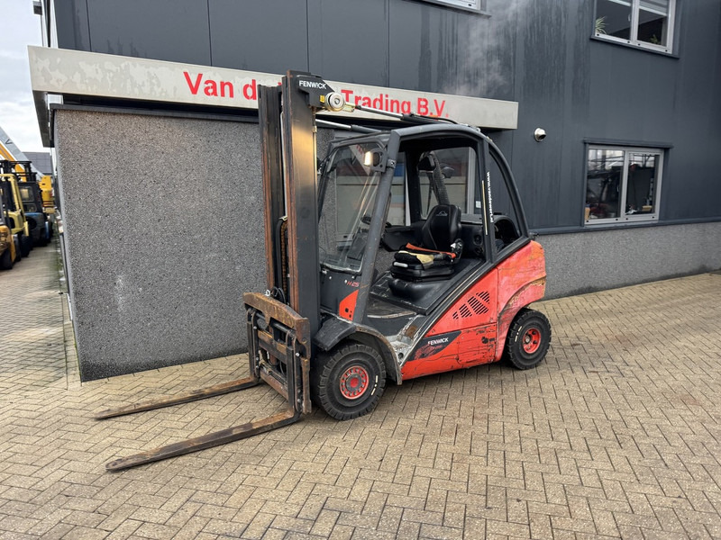 Linde H25T-02 Triplo 550 Freelift / Sideshift / Vorkversteller LPG 2013 - Gas gaffeltruck: billede 2 Linde H25T-02 Triplo 550 Freelift / Sideshift / Vorkversteller LPG 2013 - Gas gaffeltruck: billede 2