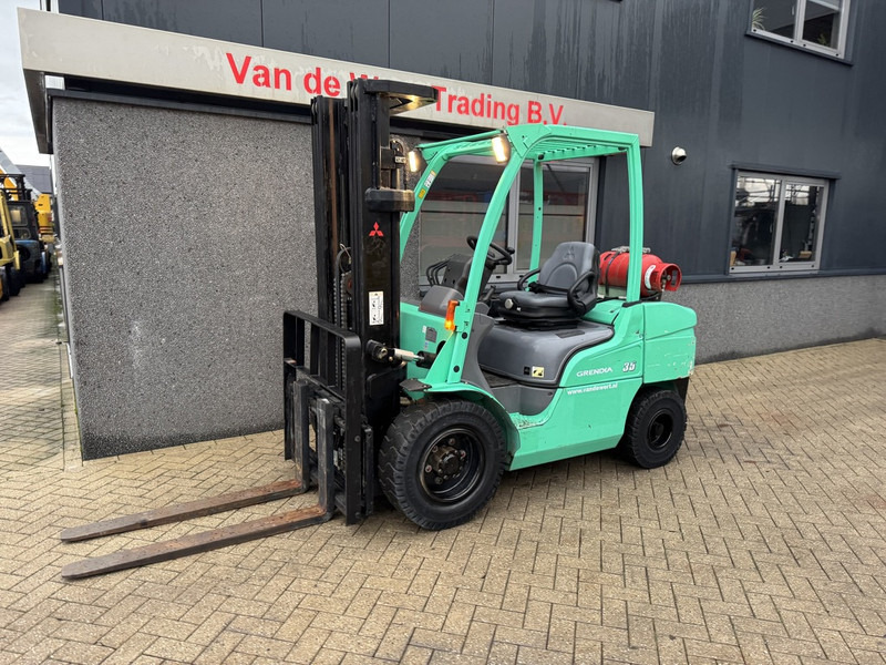 Mitsubishi FG35N Triplo 475 Freelift / Sideshift LPG 2010 - Gas gaffeltruck: billede 2 Mitsubishi FG35N Triplo 475 Freelift / Sideshift LPG 2010 - Gas gaffeltruck: billede 2