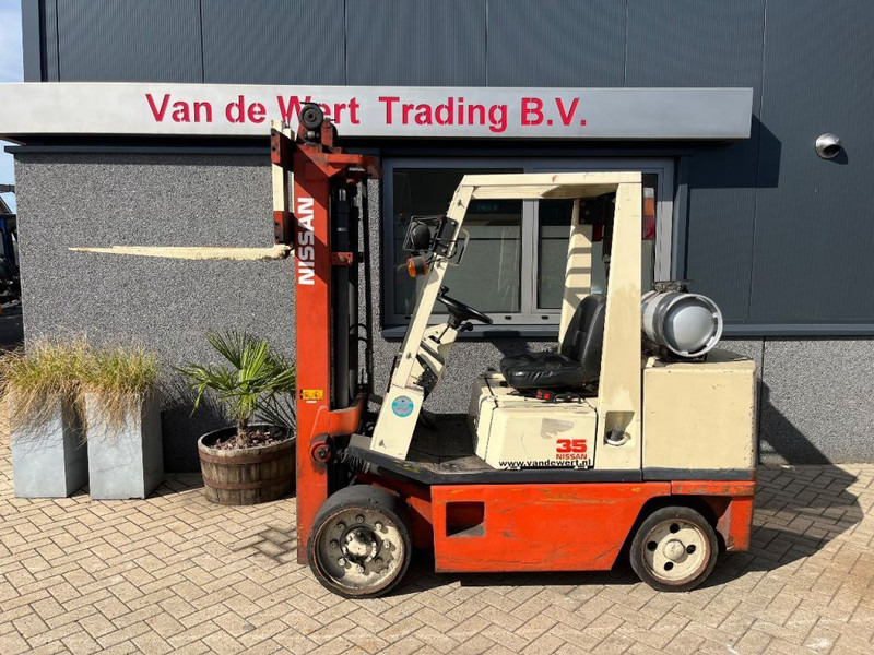 Nissan FG35U heftruck dulpo310 freelift 3e functie LPG COMPACT - Gas gaffeltruck: billede 3 Nissan FG35U heftruck dulpo310 freelift 3e functie LPG COMPACT - Gas gaffeltruck: billede 3