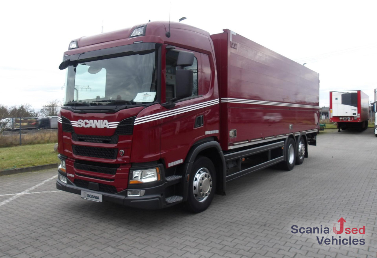 SCANIA G 360 B6x2*4NB / Full Air / Schwenkwand / 19 Pal. - Til transport af drikkevarer lastbil: billede 1 SCANIA G 360 B6x2*4NB / Full Air / Schwenkwand / 19 Pal. - Til transport af drikkevarer lastbil: billede 1