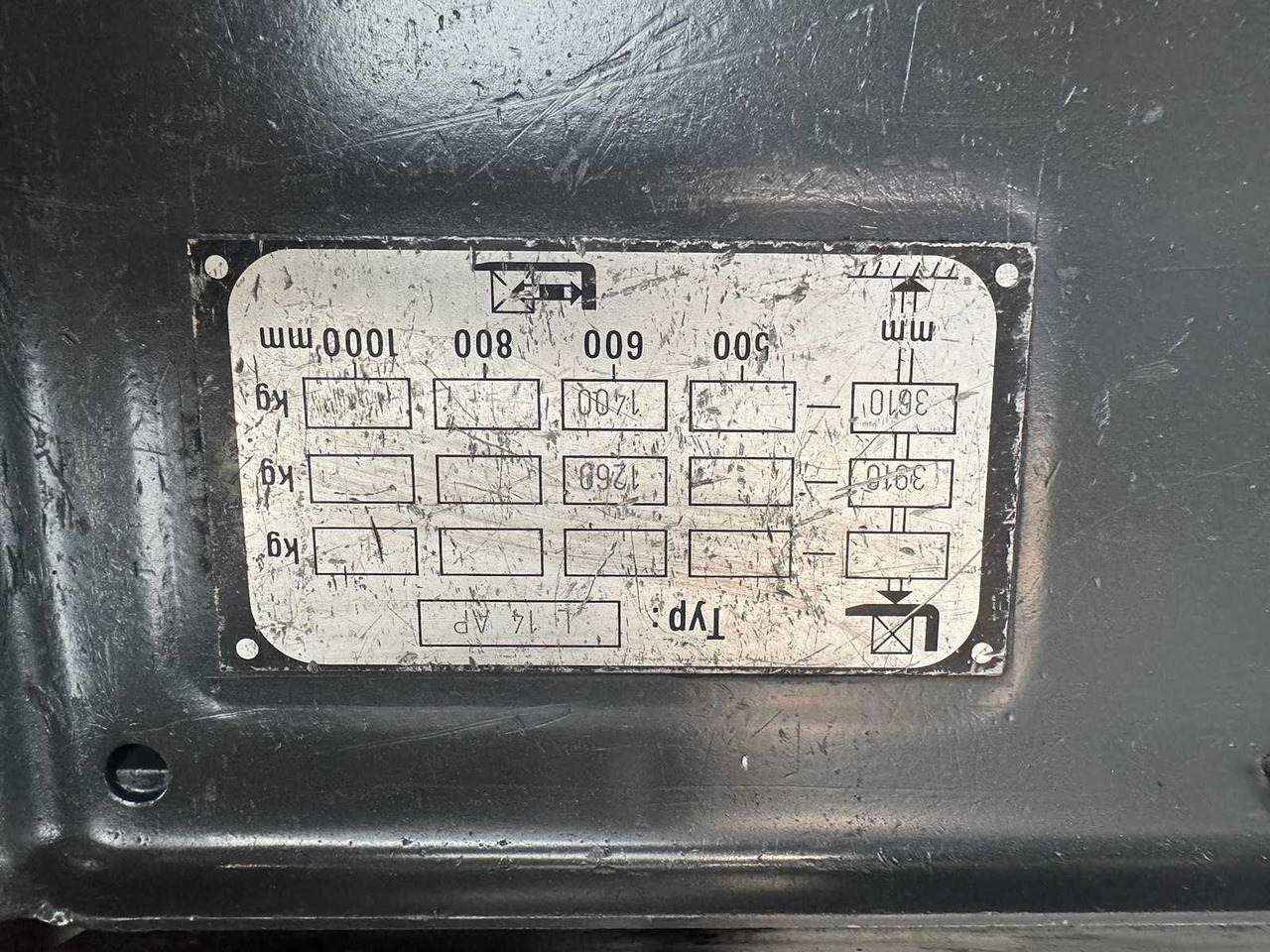 Gaffeltruck 04/2012 SERVICE +UVV 10/2026 LINDE L14AP 1.400KG PALLET TRUCK ANT 2.364 HOURS: billede 14 Gaffeltruck 04/2012 SERVICE +UVV 10/2026 LINDE L14AP 1.400KG PALLET TRUCK ANT 2.364 HOURS: billede 14