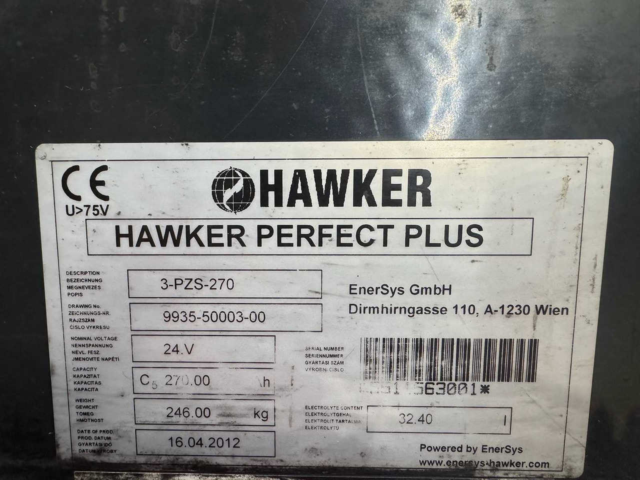 Gaffeltruck 04/2012 SERVICE +UVV 10/2026 LINDE L14AP 1.400KG PALLET TRUCK ANT 2.364 HOURS: billede 12 Gaffeltruck 04/2012 SERVICE +UVV 10/2026 LINDE L14AP 1.400KG PALLET TRUCK ANT 2.364 HOURS: billede 12