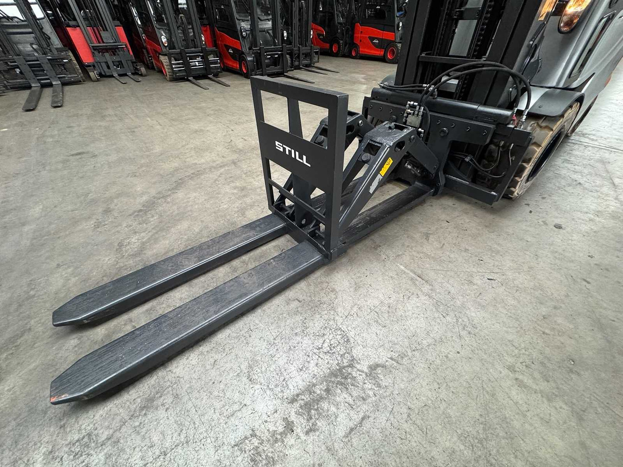 Gaffeltruck 10/2025 SERVICE + UVV 11/2026 STILL RX60-50 5.000KG TRIPLEX 538CM 3.+4. VALVE ELECTRIC FORKLIFT 19.908 HOURS: billede 12