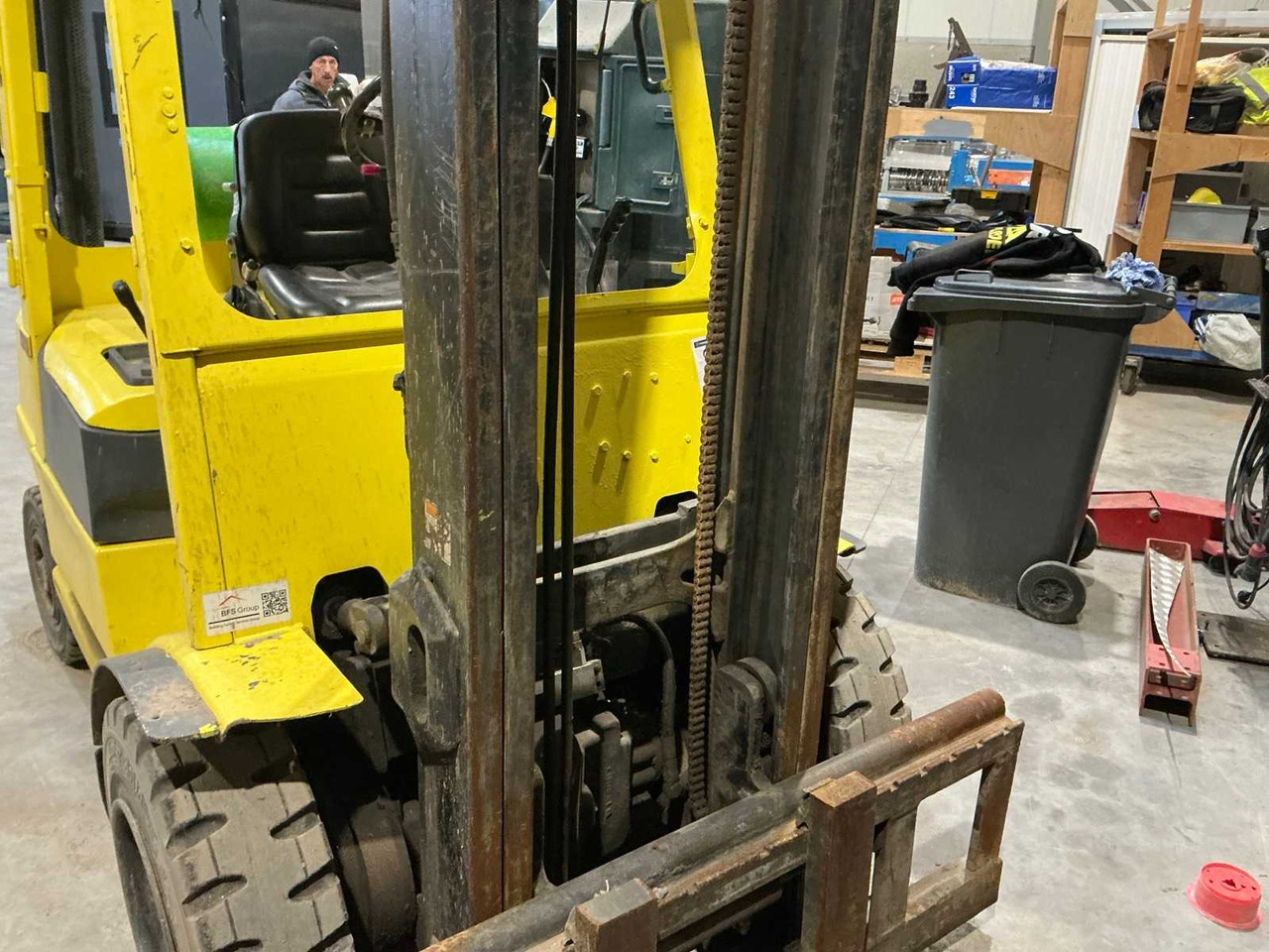 Gaffeltruck 1995 HYSTER FORKLIFT: billede 7