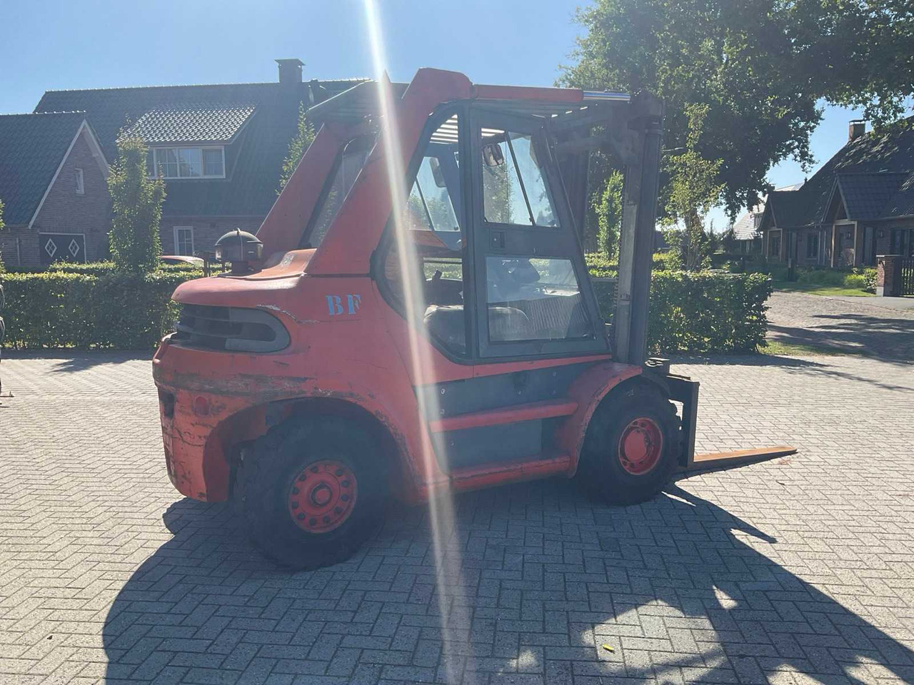 1995 LINDE H80 D FORKLIFT - Gaffeltruck: billede 4 1995 LINDE H80 D FORKLIFT - Gaffeltruck: billede 4